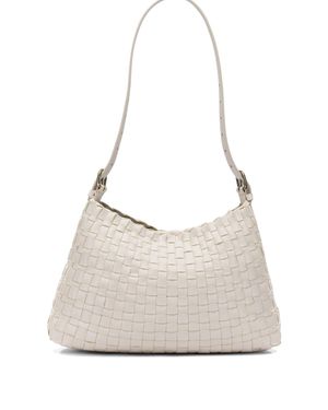 Dragon Diffusion Hobo Salvage Shoulder Bags - White