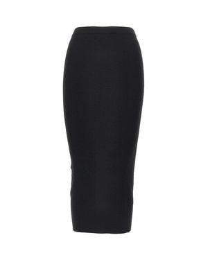 Isabel Marant Alessy Midi Skirt - Black