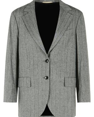 Latorre Wool Blend Blazer - Gray