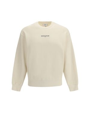 Maison Kitsuné Paris Comfort Sweatshirt Noble - White