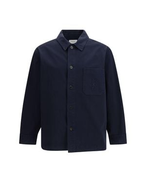 Saint Laurent Cassandre Overshirt - Blue