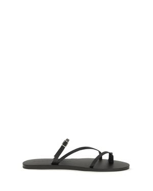 Manebí Giorgia Leather Strappy Sandals - White