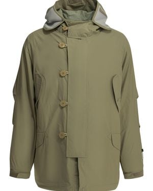 DAIWA PIER 39 "Windstopper Flight Parka" Windbreaker Jacket - Green