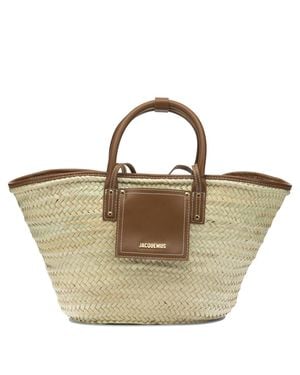 Jacquemus "Soli" Large Handbag - Natural