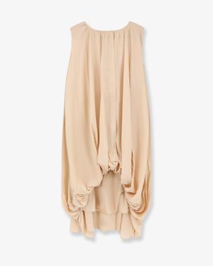 LAMRONS Dress Modal-Silk - Natural