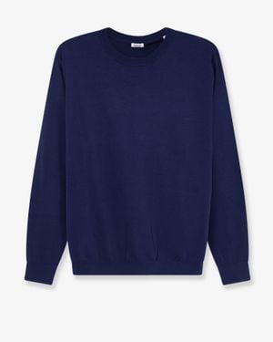 Aspesi Jumper Cotton-Silk-Linen - Blue