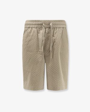 Woodbird Bermuda Shorts Cotton - Natural