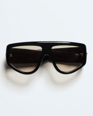 Bottega Veneta Classic Shield Sunglasses - Black