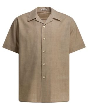 AURALEE Summer Twist Casual Shirt - Natural
