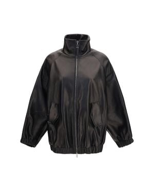 Brunello Cucinelli Leather Jacket - Black