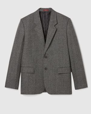 Gucci Wool Blazer Jacket - Gray