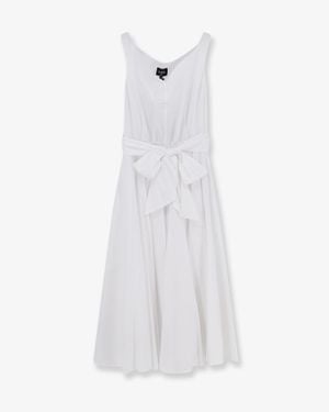Lavi Mambo Cotton Dress - White