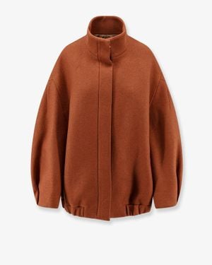 Dries Van Noten Voles Wool Blend Jacket - Brown