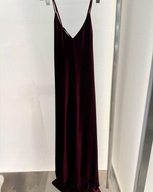 F.it Strapless Dress Bordeaux - Blue