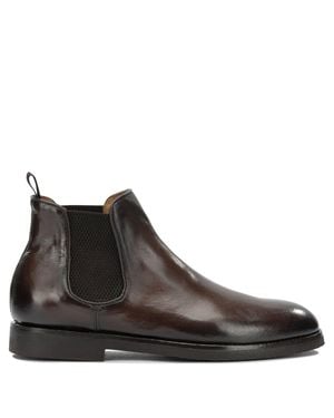Officine Creative "Bariton Flexi 002" Chelsea Boots - Brown