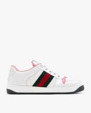 Gucci Screener Sneakers - White