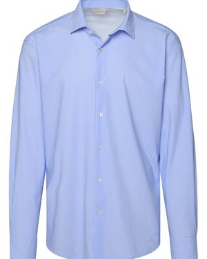 Brian Dales Light Recycled Nylon Blend Shirt - Blue