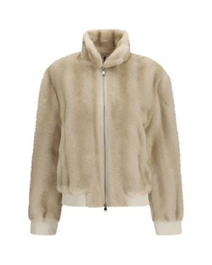 S.w.o.r.d 6.6.44 Sword 6.6.Faux Fur Jacket Cream - Natural