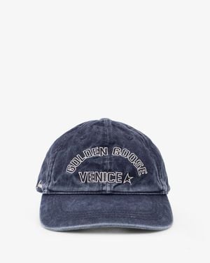 Golden Goose Deluxe Brand Cotton Hat - Blue