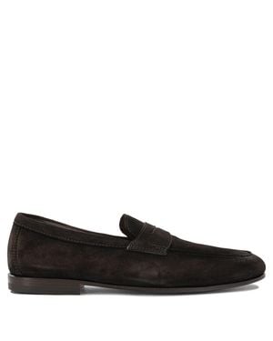 Santoni Carlo Loafers - Black