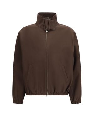 Courreges Polyester Bomber - Brown