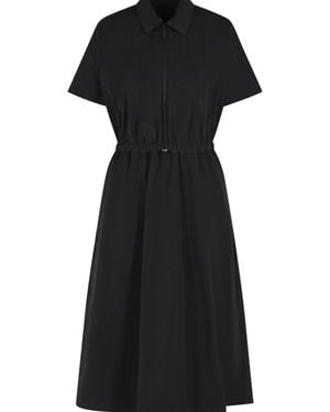 Moncler 'Midi' Polyamide Dress - Black