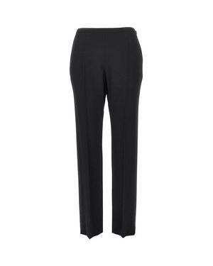 The Row 'Cyril' Twill Trousers - Black