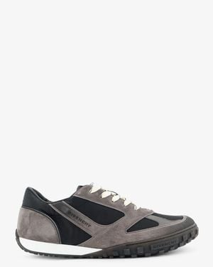 Givenchy Glide Nylon And Suede Trainers - White