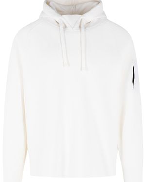 C.P. Company Wool Blend Jumper - White
