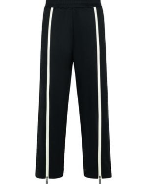 Palm Angels Track' Polyester Blend Trousers - Black