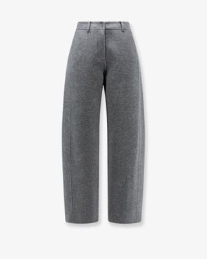 R2W Wool And Cashmere Trousers - Grey