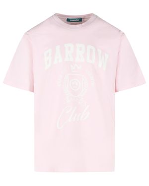 Barrow Cotton Polo Shirt - Pink