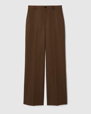Gucci Wide Fit Trousers - Brown