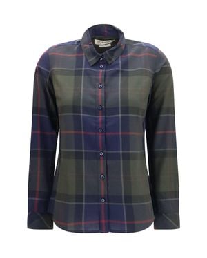 Barbour Bredon Cotton Shirt Tartan - Blue