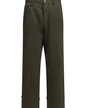 A.PRESSE "Double Knee" Cargo Trousers - Grey