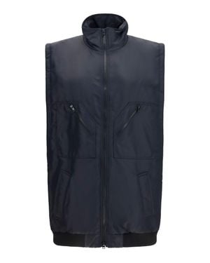 MM6 by Maison Margiela Zip-Pocket Vest - Blue