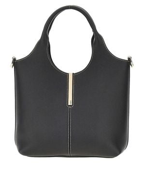 Tod's Leather Mini Tote Bag - Black