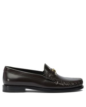 Celine Loafers Leather - Black