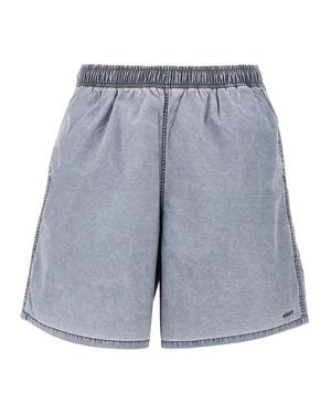 Obey Easy Pigment Cotton-Blend Shorts - Gray