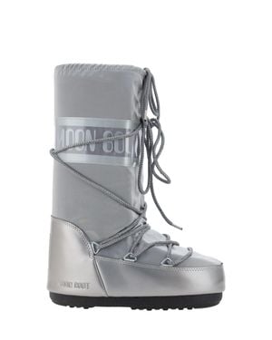 Moon Boot Icon Glance Boots - Grey