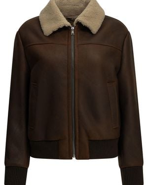 Semler Shearling Jacket - Brown