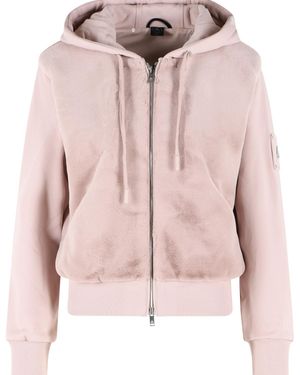 Moose Knuckles 'Bunny' Cotton Sweatshirt - Pink