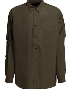 DAIWA PIER 39 Technical Fabric Shirt Shirts - Green