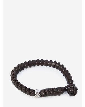 Bottega Veneta "Intrecciato" Bracelet - Brown