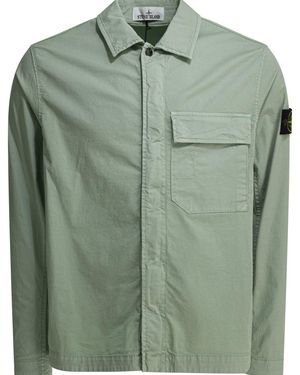 Stone Island Cotton Jacket - Green