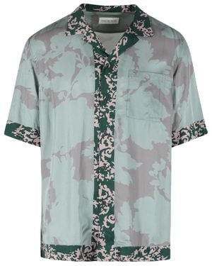 Dries Van Noten 'Carltone' Viscose Shirt - Green