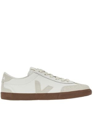Veja Leather 'Volley' Trainers - White