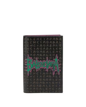 Balenciaga Select Document Holder - Black