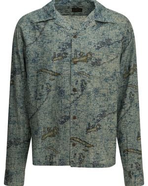 Kapital Key West Casual Shirt - Green