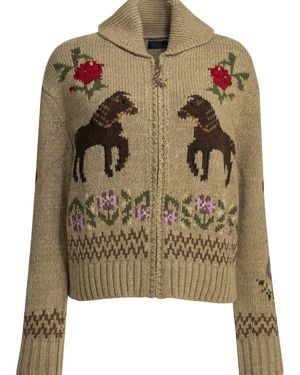 Polo Ralph Lauren Textured-Knit Cardigan - Green